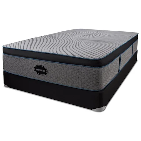 Twin Hybrid Euro Top Mattress Set